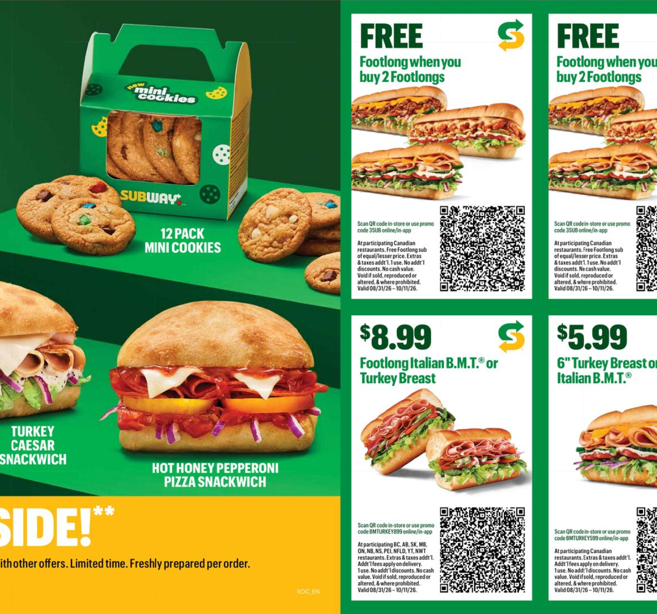 써브웨이 파격 할인 